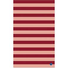 Byon Leya stripe Tablecloth Red