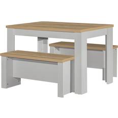 Birlea Highgate Dining Table 118x85cm 3pcs