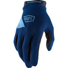Blue Gloves 100% RIDECAMP Men's Motocross & Mountain Biking Gloves Lightweight MTB & Dirt Bike Riding Protective Gear