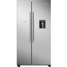 Hisense Freestanding Fridge Freezers Hisense RS741N4WCE Non-Plumbed Total Silver