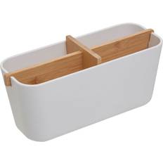 Premier Housewares Canyon White Organiser Storage Box