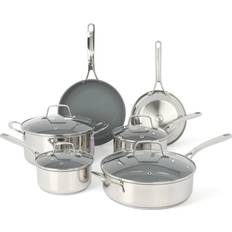 Martha Stewart Delaroux 10 Premium Cookware Set with lid