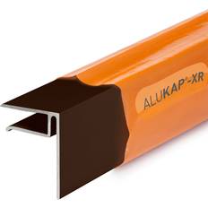 Plastic Roofing on sale White Alukap-XR 6.4mm End Stop Bar 2.4m - wilko