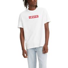 Levi's Graphic Tees, New Relaxed Fit-Boxtab White