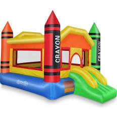 Cloud 9 Mini-Crayon Bounce House Multicolor Multicolor