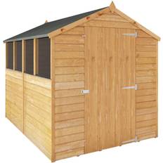 Mercia Garden Products 8 X 6Ft Overlap Apex Shed (Building Area )