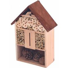 Oypla Wooden Stick Bee Wildlife Insect Hotel House Garden Nest Shelter Box