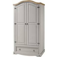 Mercers Furniture Corona Wax 2 Wardrobe