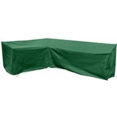 Polyester Loose Covers Cozy Bay Large Modular L Shape Loose Sofa Cover Green