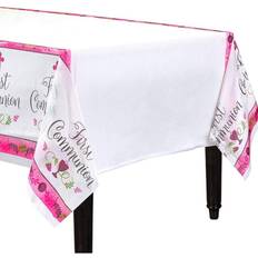 Amscan Plastic Printed Communion Party Table Cover