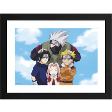 Naruto Photo Team 7 30 X 40Cm Collector Framed Art