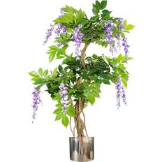 Leaf 110Cm Purple Blossom Tree With Artificial Plant