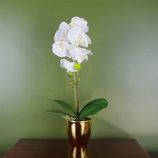 Leaf 46Cm Orchid Artificial Plant