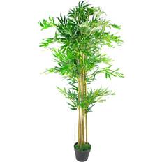 Leaf 150Cm 5Ft Natural Look Bamboo Trees Artificial Plant