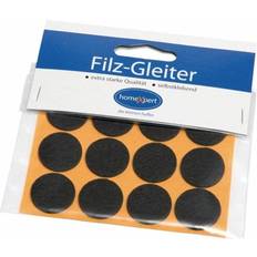 Black Storage Systems Filzgleiter 22mm 12er Pack HANSI-SIEBERT Lagersystem