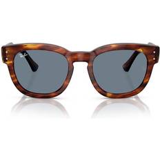 Women Sunglasses Ray-Ban Unisex Mega Hawkeye Striped Havana