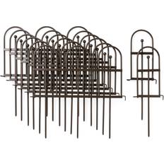 Plow & Hearth Gardening Tools Gunmetal Wrought Iron Fence