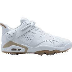 40 ½ Golf Shoes Nike Jordan Retro 6 G M - White/Khaki