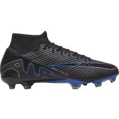 Multi Ground (MG) - Synthetic Football Shoes Nike Mercurial Superfly 9 Academy - Black/Hyper Royal/Chrome