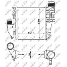 NRF Ladeluftkühler 30924