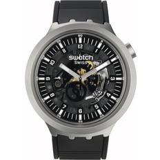 Swatch Unisex Wrist Watches Swatch Dark Irony (SB07S105)