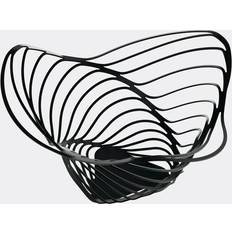 Black Fruit Bowls Alessi Black Trinity Citrus Basket Fruit Bowl