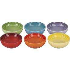 Le Creuset Kitchen Containers Le Creuset of Six Stoneware Multi Color Pinch Kitchen Container