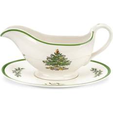 Spode Serving Spode Christmas Tree Collection Gravy Holiday Sauce Boat