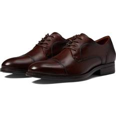 Johnston & Murphy Hawthorn Cap Toe Mahogany Full Grain D