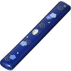 Blue Chopsticks Japanese Rabbit Blossom Case Chopsticks