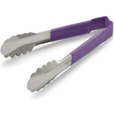 Purple Cooking Tongs Vollrath 4780980 9 1/2"L Cooking Tong