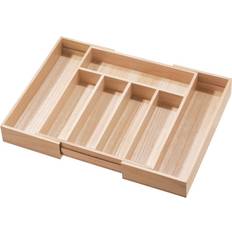 InterDesign Renewable Wood Collection Cutlery Tray