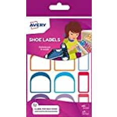 Avery CHAUS12.UK Name Labels Matt Assorted Pack