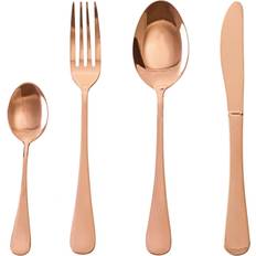 BigBuy Home Cutlery Sets BigBuy Home Copper 24 Pieces Cutlery Set