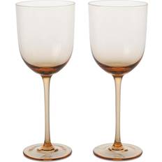 Pink Wine Glasses Ferm Living Guest Wine Glass