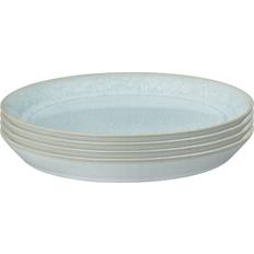 Denby Kiln Green Set Of 4 Medium Dessert Plate