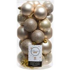 Decoris Season Pearl Baubles Set Christmas Tree Ornament