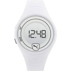 Puma Wrist Watches Puma Wristwatch remix p5027 silicone white digital