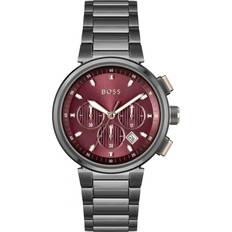 Hugo Boss Wrist Watches on sale HUGO BOSS One Burgandy