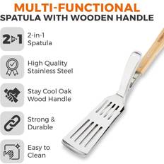 Black Spatulas Tower Multi-functional S/Steel Spatula