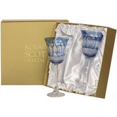 Royal Scot Crystal Belgravia 2 Sky Wine Glass