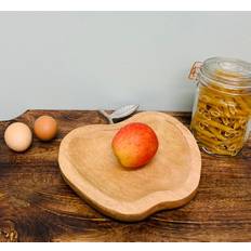 Geko Wooden Apple Designed with Leaf Serving Tray