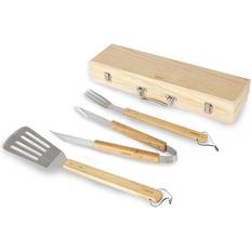 Tower Wooden 4 Barbecue Cutlery