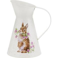 Wrendale Designs Milk Jugs Wrendale Designs Head Clover Rabbit Flower Milk Jug