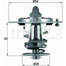 Mahle Thermostat, Kühlmittel Original TX 72 85D