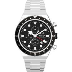 Timex Q Chronograph 40mm Bracelet Black Case