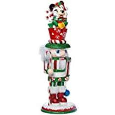 Kurt Adler Hollywood Disney Mickey Mouse Wood/Resin Nutcracker