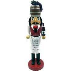 Santa's Workshop 15" Wine Steward Nutcracker