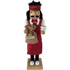 Santa's Workshop 14" Barista Nutcracker