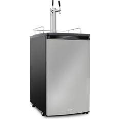 Ivation Kegerator Dual Tap Draft Beverage Dispenser